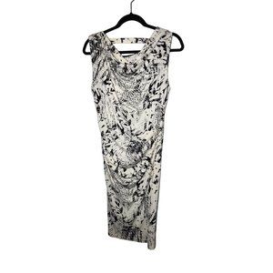 Robert Rodriguez‎ Women's Lydia Printed Sleeveless Dress Size XS Career Office